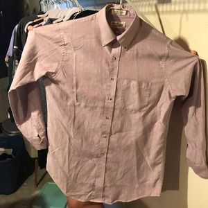 Sears Roebuck vintage purple button down shirt